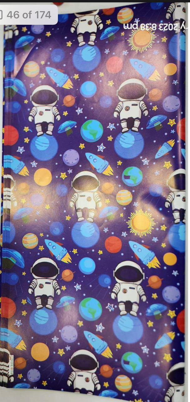 Gift Wrapping Sheet - Astronaut Gift Wrapping Sheet - Astronaut