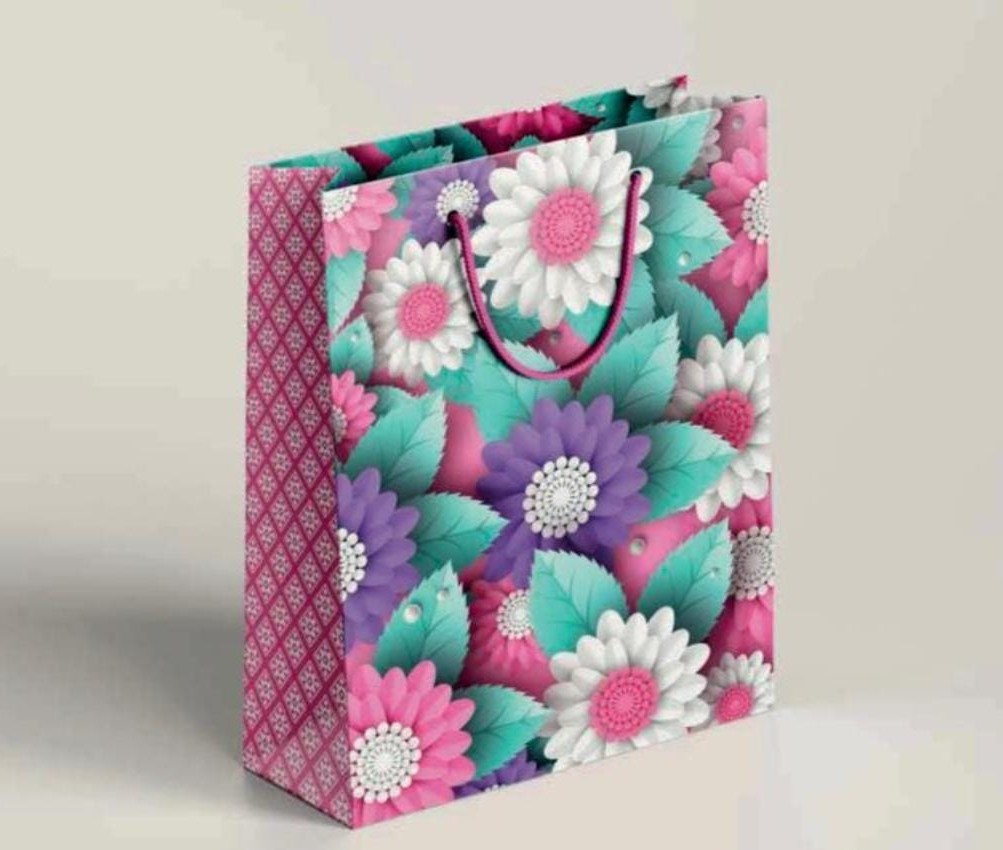 Floral Paper Bags Floral Paper Bags
